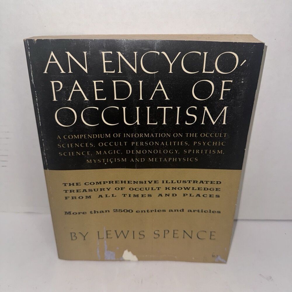 1977 An Encyclopaedia of Occultism Lewis Spence Citadel PB Occult Magic